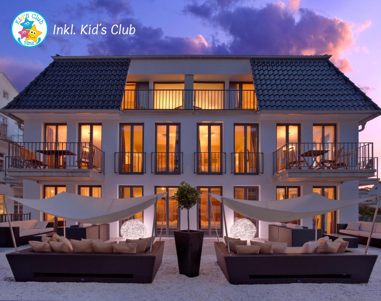 Suite Hotel Binz Familienhotel Rügen klimaneutral Exterior foto